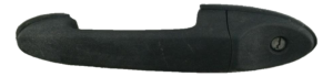 2001-2007 Ford Escape Black Textured Exterior Door Handle - Front, Left (Driver) (Used OEM)