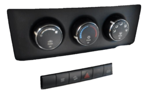 2008-2009 Jeep Liberty Manual Temperature Control Module with Heated Seats and Rear Wiper (Used OEM)