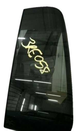 2003-2005 Lincoln Aviator Privacy Tinted Door Window Glass - Rear, Left (Driver) (Used OEM)
