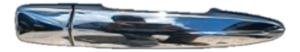 2013-2019 Nissan Sentra Silver Exterior Door Handle Assembly - Rear, Right (Passenger) (Used OEM)