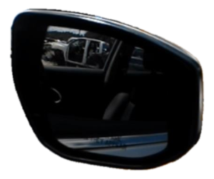 2016-2019 Nissan Sentra Silver Power Door/Side View Mirror - Right (Passenger) (Used OEM)