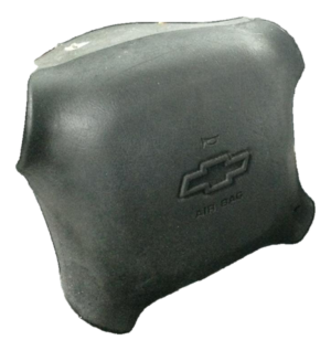2000-2003 GMC Safari Black Steering Wheel Air Bag - Left (Driver) (Used OEM)