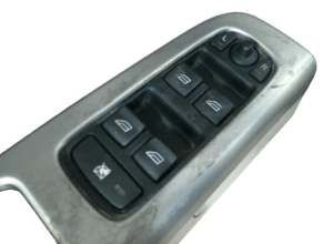 2004-2006 Volvo S40 Master Window and Door Lock Switch - Left (Driver) (Used OEM)