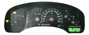 2004 Ford Expedition Instrument Cluster with Message Center (Used OEM)