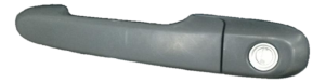 2006-2011 Hyundai Accent Black Exterior Door Handle - Front, Left (Driver) (Used OEM)
