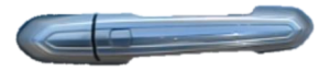 2013-2017 Cadillac XTS Silver Exterior Door Handle - Rear, Right (Passenger) (Used OEM)