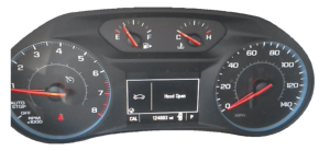 2016 Chevrolet Malibu Instrument Cluster with 1-Color Graphic Display (Used OEM)