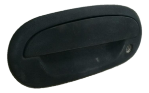 1997-2004 Ford F-150 Black Front Textured Exterior Door Handle - Left (Driver) (Used OEM)