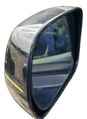 2003-2008 Honda Pilot Blue Power Door/Side View Mirror (Less Glass) - Left (Driver) (Used OEM)