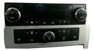 2008-2010 Dodge Grand Caravan Temperature Control Module with Heated Seats and Rear Wiper Controls - Front (Used OEM)