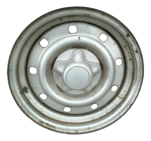 1998-1999 Lincoln Navigator Black 16x7 9-Hole Steel Wheel (Used OEM)