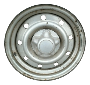 1998-1999 Lincoln Navigator Black 16x7 9-Hole Steel Wheel (Used OEM)