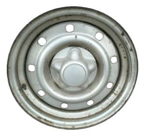 1998-1999 Lincoln Navigator Black 16x7 9-Hole Steel Wheel (Used OEM)