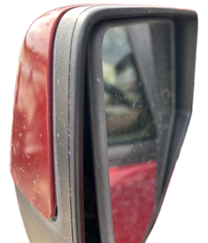 2007-2010 Ford Explorer Sport Trac Maroon Power Folding Door/Side View Mirror - Left (Driver) (Used OEM)