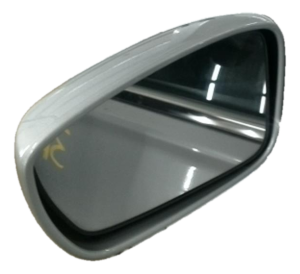 2011-2014 Hyundai Sonata Silver Power Door/Side View Mirror - Left (Driver) (Used OEM)