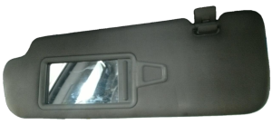 2011-2014 Hyundai Sonata Gray Sun Visor with Illuminated Vanity Mirror - Left (Driver) (Used OEM)