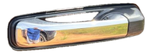 2011-2024 Ram 1500 Black Exterior Door Handle - Rear, Left (Driver) (Used OEM)
