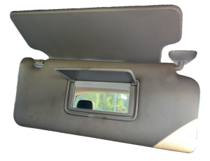 2004-2010 INFINITI QX56 Black Sun Visor with Illuminated Vanity Mirror - Right (Passenger) (Used OEM)