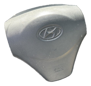 2008-2011 Hyundai Accent Gray Steering Wheel Air Bag (Used OEM)