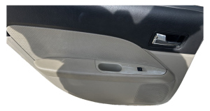 2007-2009 Lincoln MKZ Tan Door Interior Trim Panel - Rear, Left (Driver) (Used OEM)