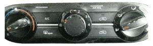 2020-2022 Kia Soul Chrome Manual Temperature Control Module (Used OEM)