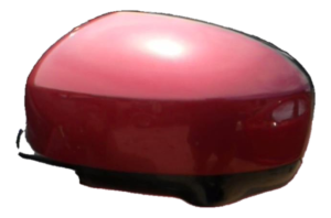 2013-2016 Nissan Pathfinder Red Power Door/Side View Mirror - Left (Driver) (Used OEM)