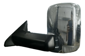 2011-2012 Ram 1500 Black Power Door/Side View Mirror - Left (Driver) (Used OEM)