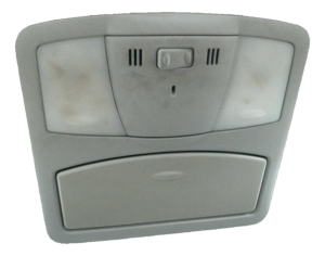 2011-2017 Nissan Quest Gray Roof Overhead Console Panel (Used OEM)