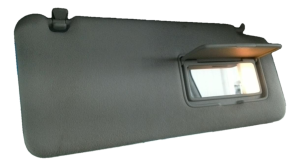 2011-2017 Nissan Quest Gray Illuminated Sun Visor - Right (Passenger) (Used OEM)