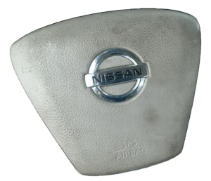 2011-2017 Nissan Quest Gray Steering Wheel Air Bag - Left (Driver) (Used OEM)