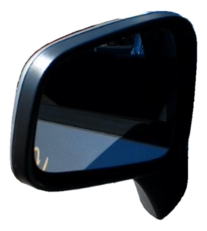 2015-2016 Chevrolet Trax Silver Power Door/Side View Mirror - Left (Driver) (Used OEM)