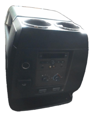 2007-2014 Lincoln Navigator Black Front Floor Console Panel (Used OEM)