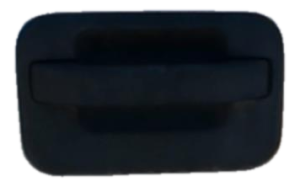2004-2014 Ford F-150 Silver Exterior Door Handle without Key Hole - Front, Right (Passenger) (Used OEM)