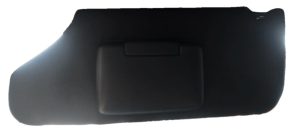 2011-2014 Dodge Avenger Black Sun Visor without Garage Door Opener - Left (Driver) (Used OEM)