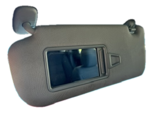 2011-2015 Kia Sorento Black Sun Visor without Sunroof without Illuminated Mirror - Left (Driver) (Used OEM)