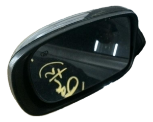 2011-2014 Dodge Charger Black Power Door/Side View Mirror - Left (Driver) (Used OEM)