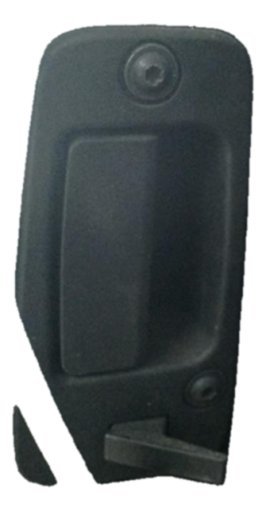  Chevrolet Silverado 3500 Black Textured Exterior Door Handle - Rear, Right (Passenger) (Used OEM)