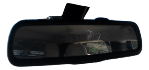 2014-2017 Jeep Cherokee Manual Dimming Interior Rear View Mirror with Microphone (Used OEM)