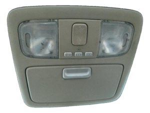 2004-2008 Toyota Solara Gray Overhead Console Panel with Garage Door Opener (Used OEM)