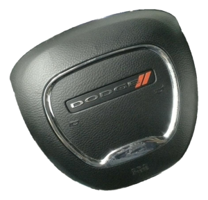 2015-2023 Dodge Challenger Black Steering Wheel Air Bag - Left (Driver) (Used OEM)