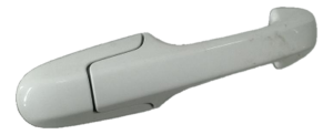 2003-2007 Honda Accord White Exterior Door Handle - Rear, Right (Passenger) (Used OEM)