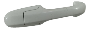 2003-2007 Honda Accord White Exterior Door Handle - Front, Right (Passenger) (Used OEM)
