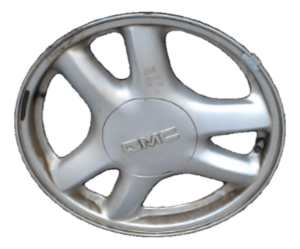2002-2009 GMC Envoy 17x7 6 Double-Spoke Alloy Wheel (Used OEM)