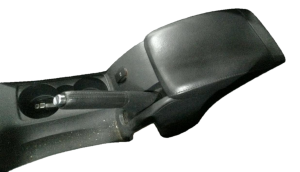 2006-2009 Volkswagen GTI Black Front Floor Console Panel (Used OEM)