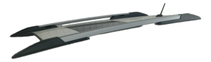 2007-2012 GMC Acadia Black Roof-Mounted Side Rails (Used OEM)