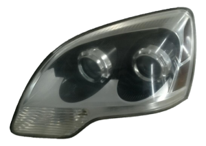 2008-2012 GMC Acadia Clear Headlight Assembly - Left (Driver) (Used OEM)