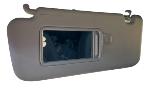 2022-2023 Hyundai Kona Black Sun Visor with Illuminated Vanity Mirror - Left (Driver) (Used OEM)