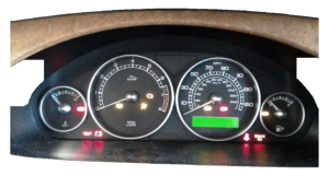 2004 Jaguar X-Type Instrument Cluster with Message Center (Used OEM)