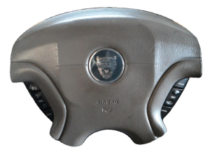 2003-2004 Jaguar X-Type Tan Steering Wheel Air Bag (Used OEM)