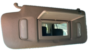 2010-2017 GMC Terrain Black Sun Visor - Left (Driver) (Used OEM)